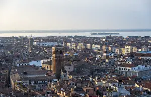 World Heritage Site Europe Imprime: View over the rooftops of Venice
