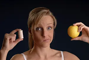 Citrus Fruit Health Imprime: Vitamine or tablets?