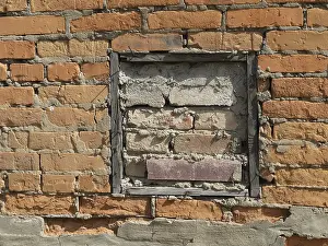 Uninhabited Desert Landscape Imprime: Wall