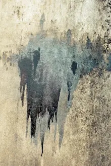 Grunge Wall Texture Imprime: Wall surface as a simple grunge background texture pattern