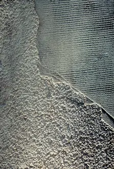 Grunge Wall Texture Imprime: Wall surface as a simple grunge background texture pattern