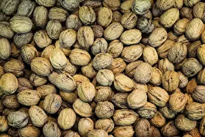 Full Frame Food Photography Imprime: Walnuts