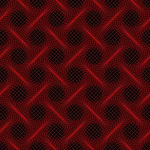 European Structure Design Imprime: Warp red lines seamless background - pattern for continuous replicate