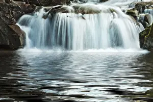 Waterfall Photography Imprime: Waterfall