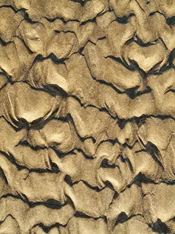 Wavy Sand Pattern Imprime: Wavy pattern in the sand of beach