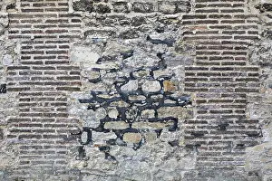 European Brick Architecture Imprime: Weathered bricks, brick, full format