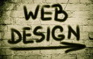 Symbolic Picture Imprime: Web Design Concept