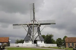Dutch Windmill Imprime: Werdumer Muhle, Werdum, windmill
