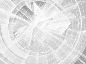 Plain Colored Background Image Imprime: White background - abstract computer-generated image