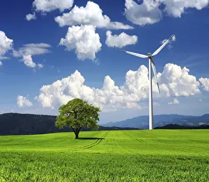 Green Electricity Generation Imprime: Wind generator
