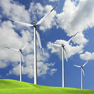Wind Power Generation Imprime: Wind power