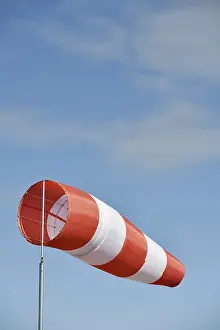 Symbolic Flag Image Imprime: Windsack, flag, wind direction sensor, Germany