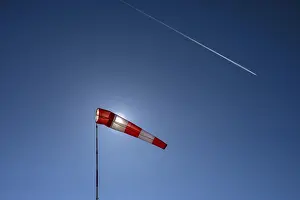 Bavaria Windsock Imprime: Windsock with sun backlighting