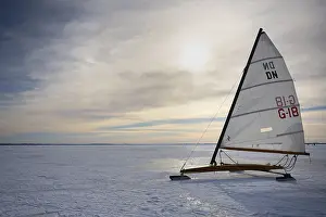 Dummer See Germany Imprime: Winter at Dummer See with