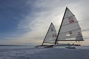 Dummer See Germany Imprime: Winter at Dummer See with