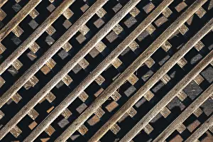 Full Frame Wooden Surface Imprime: Wooden surface as a solid background texture