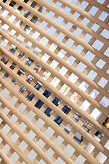 Full Frame Wooden Image Imprime: Wooden surface as a solid background texture
