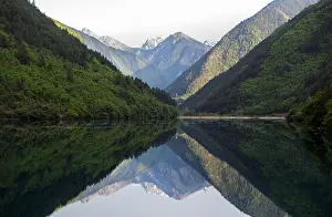 China Mountain Scenery Imprime: Jiuzhaigou