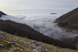 Europe Landscape Imprime: Landscape with clouds