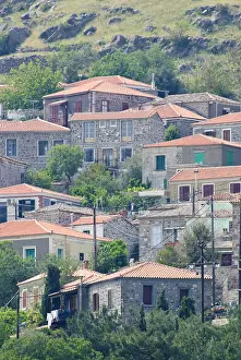 Greek Island Views Imprime: Lesbos