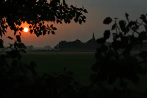 Netherlands Evening Landscape Imprime: Persingen