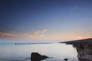 Low Tide Mudflats Europe Imprime: Waddensea