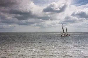 Wadden Sea Scenery Imprime: Waddenzee, Netherlands