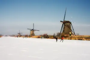 Holland Landscape Photography Imprime: Winter