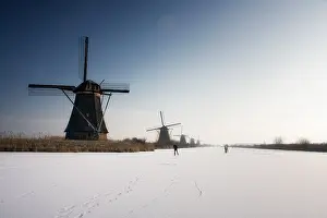 Holland Landscape Photography Imprime: Winter