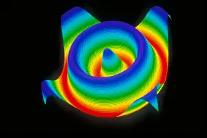 Colorful Geometry Imprime: 3-d surface