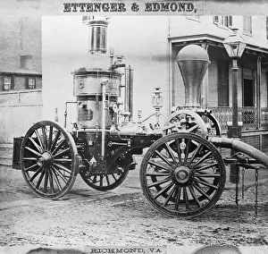 Historic Fire Engine Imprime: Historic Fire Engine