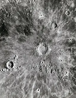 Lunar Surface Features Imprime: Moon Surface