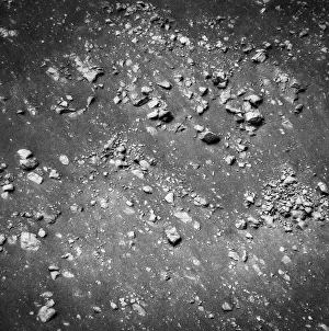 Lunar Surface Features Imprime: Moon Surface