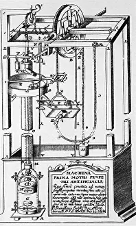Science History Images Imprime: Perpetuum Mobile
