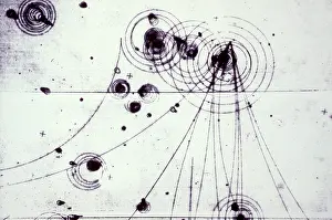 Particle Tracks Imprime: SLAC Bubble Chamber