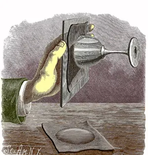 Historical Science Illustrations Imprime: Surface Tension