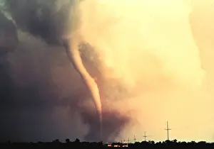 Cumulonimbus Clouds Imprime: Tornado
