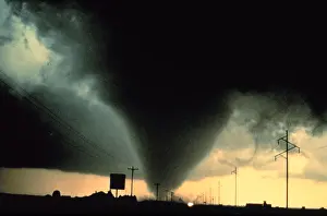 Cumulonimbus Clouds Imprime: Tornado