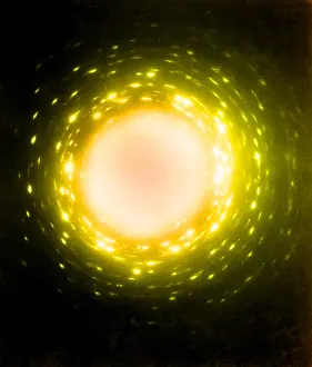 Electron Microscope Images Imprime: X-Ray Diffraction Polyethylene Crystals